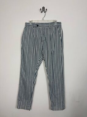 Antony Morato In Formal Comfort Paul Blue White Striped Trouser Pants Men’s 31